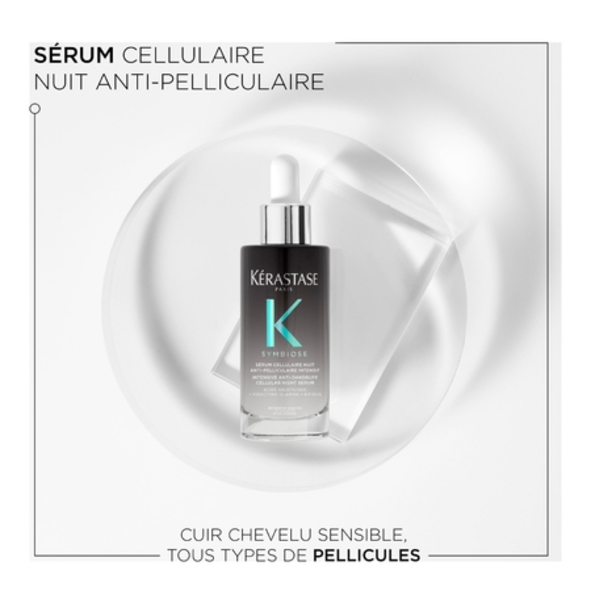 SYMBIOSESérum cellulaire nuit anti-pelliculaire Intensif