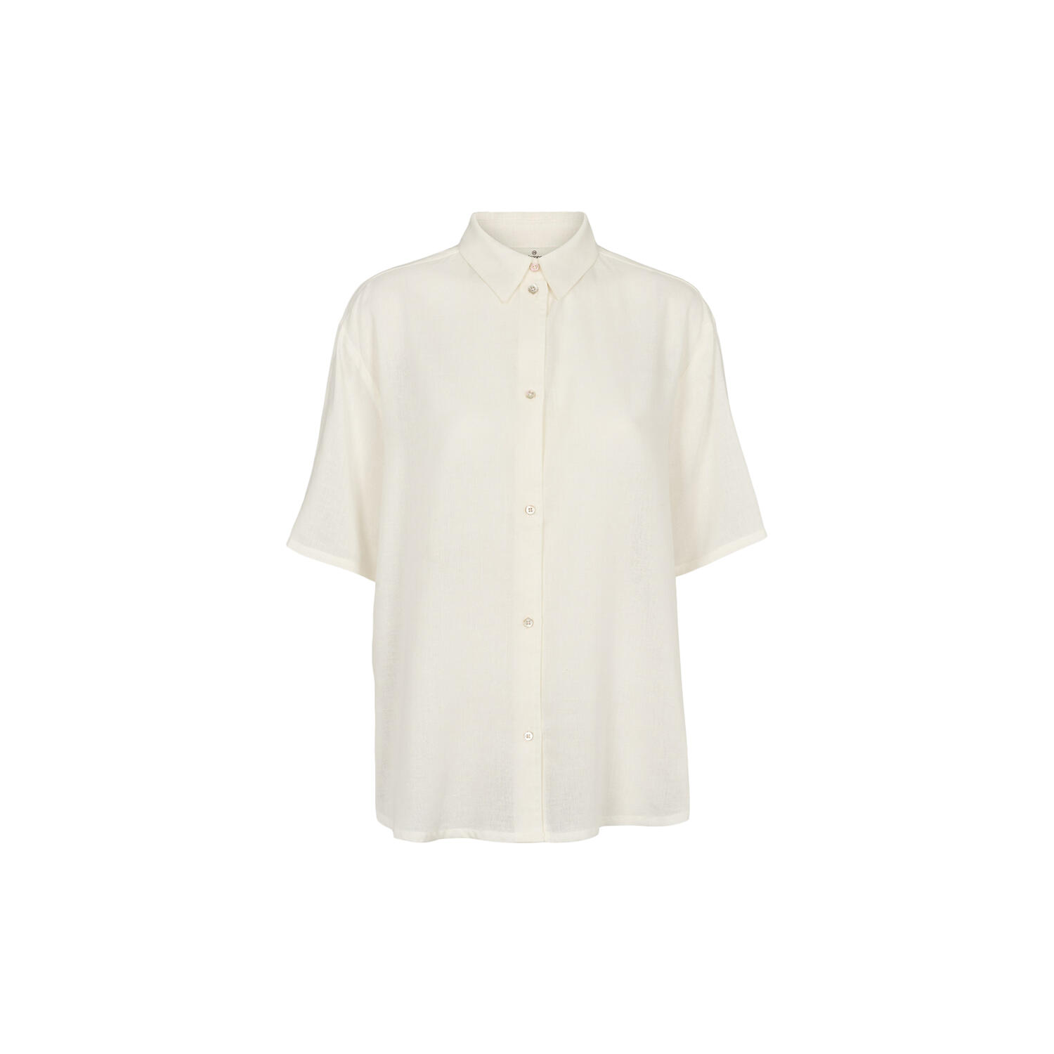 Carina Oversized Shirt, bright white