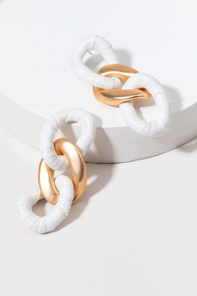 Becky Thick Chain Earrings