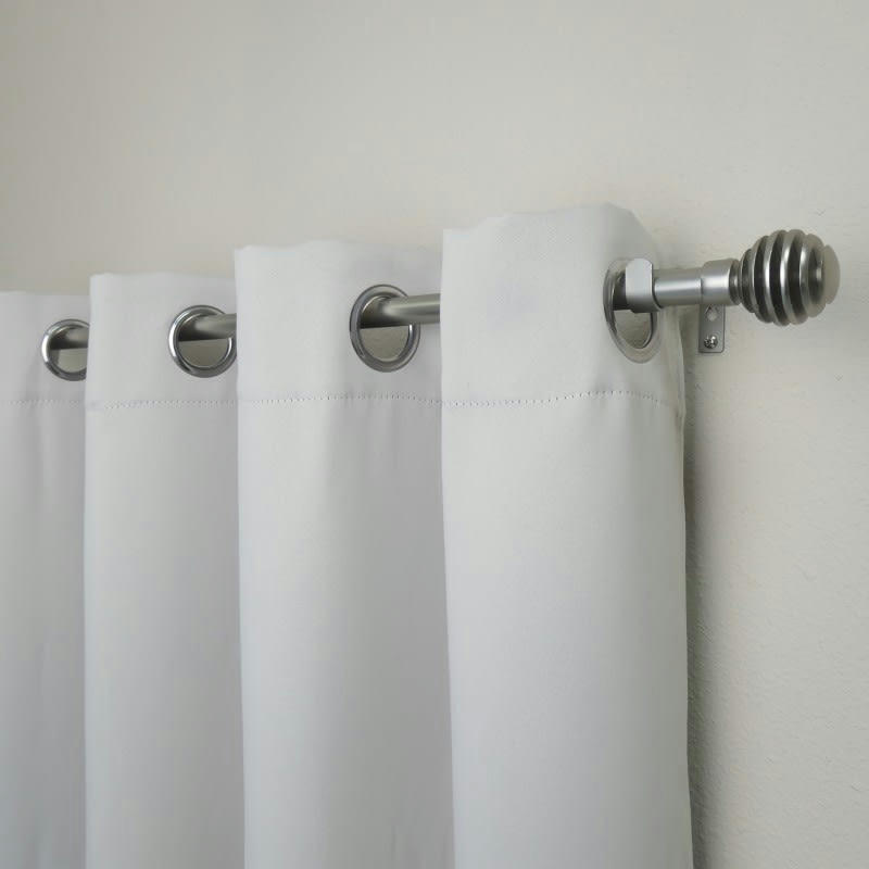 SOHO - - Kit tringle extensible ø 16/19mm 110 à 210 cm - Nickel mat