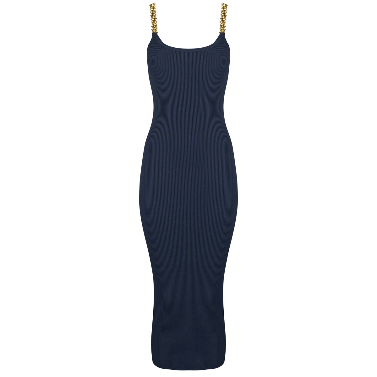 MICHAEL Michael Kors - CHAIN STRAP MIDI DRS - Marine