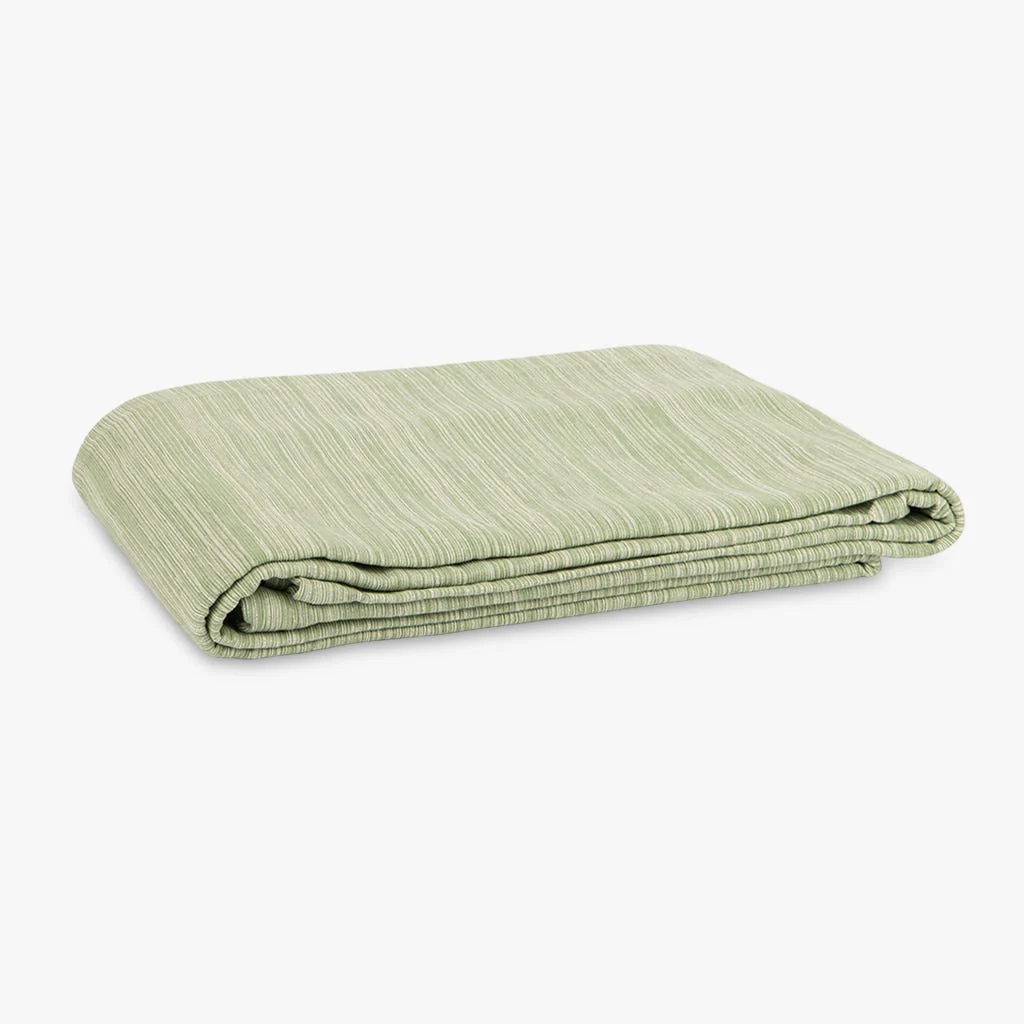 Colcha para Cama Mesclada Verde Claro e Natural 250x270 SUKI