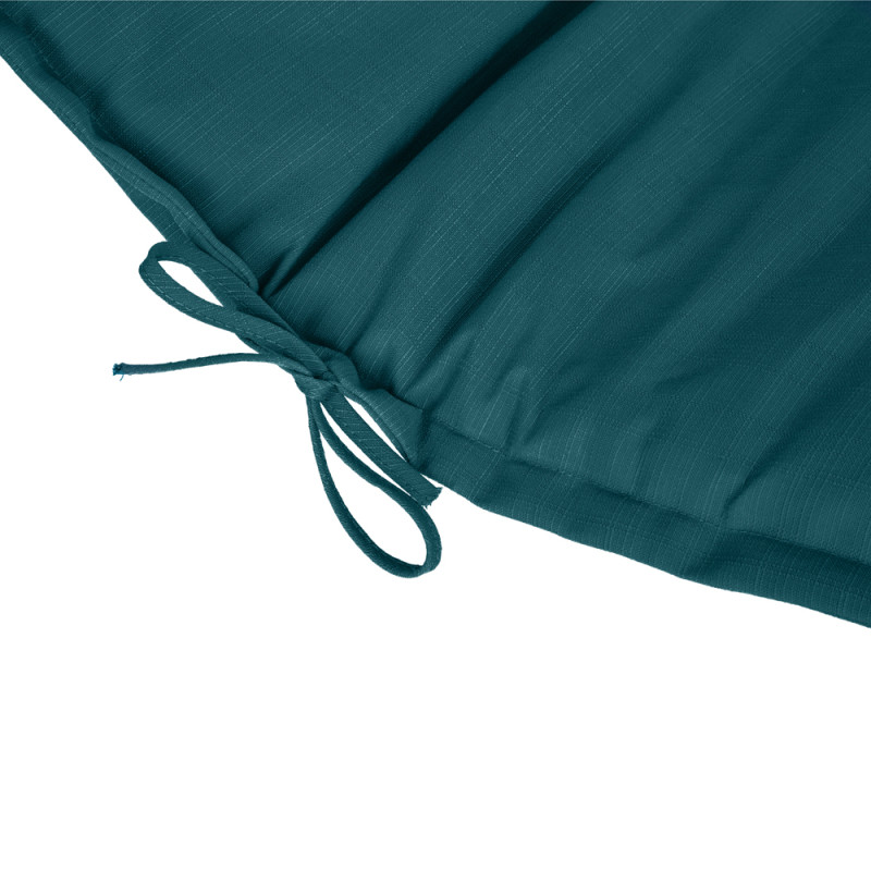 Coussin pour lit de soleil Koraï bleu canard 190 x 60 cm