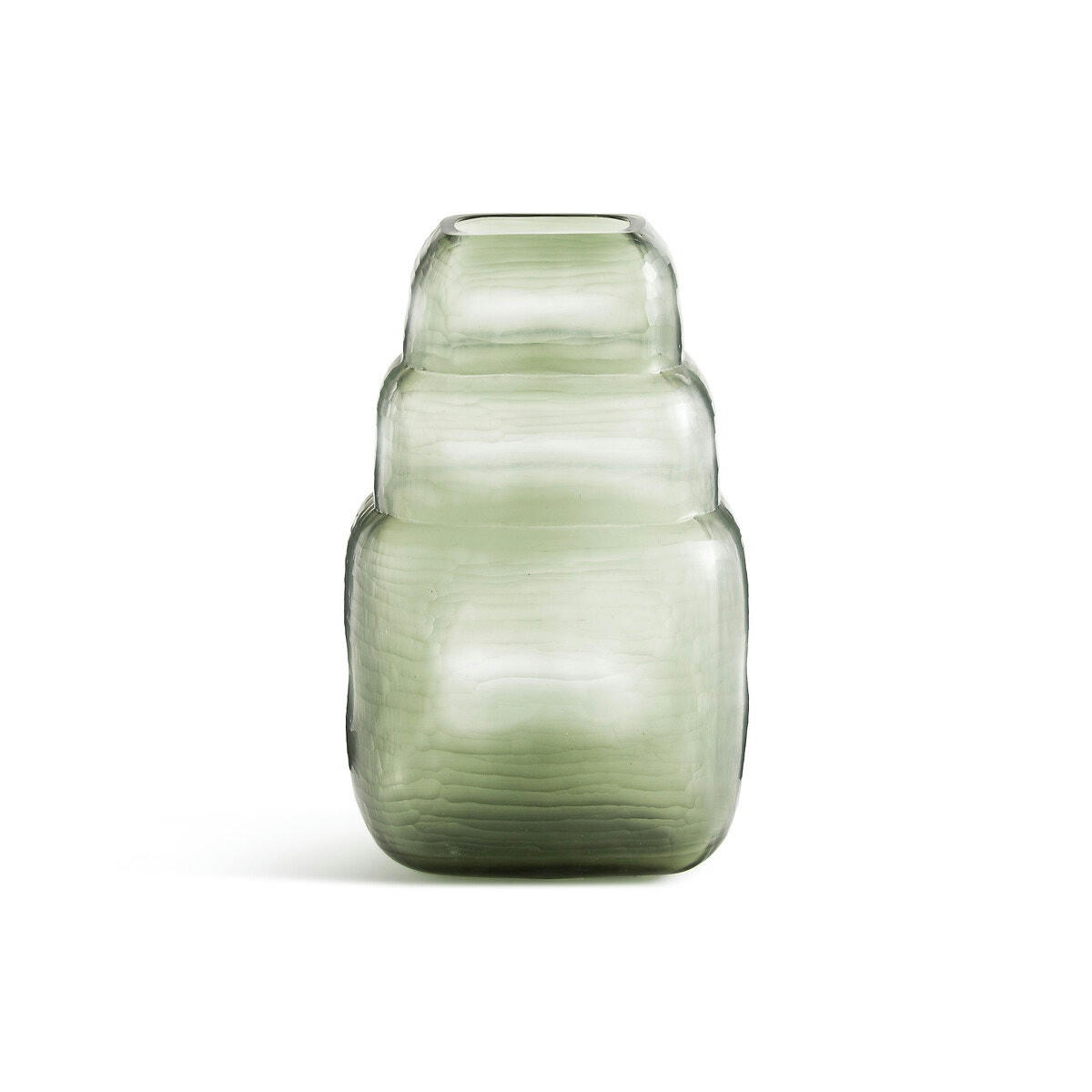 Vase en verre givré opaque, Parilo