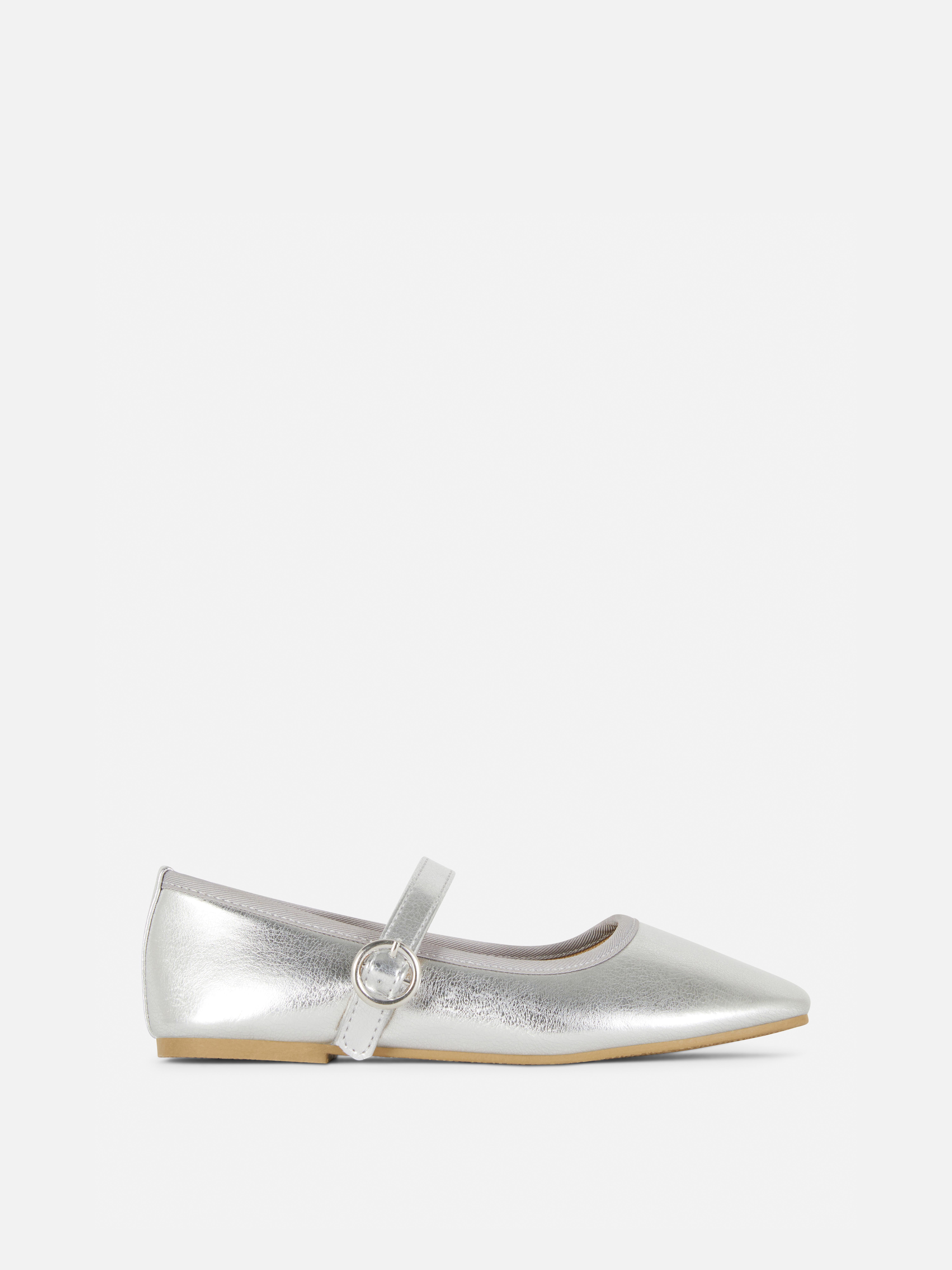 Metallic Ballet Flats