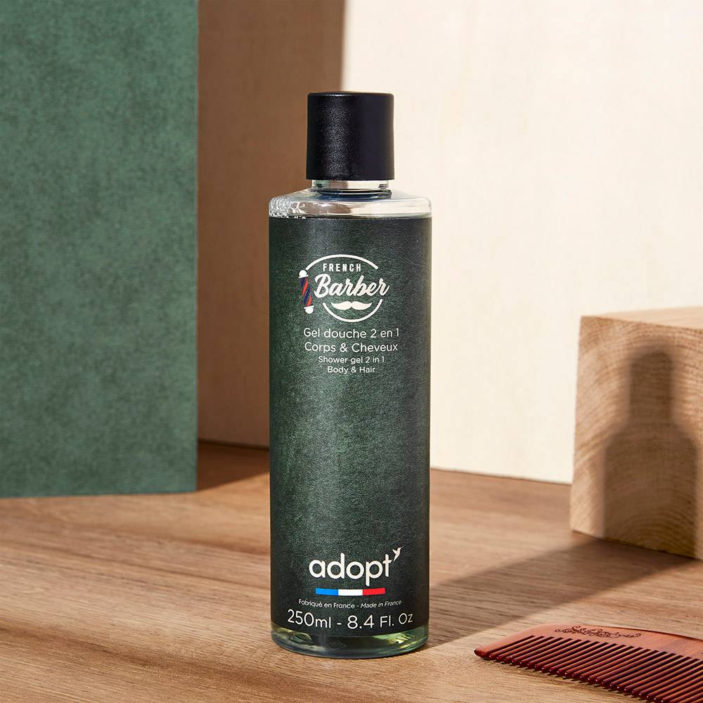 French barberGel douche 2 en 1 250ml