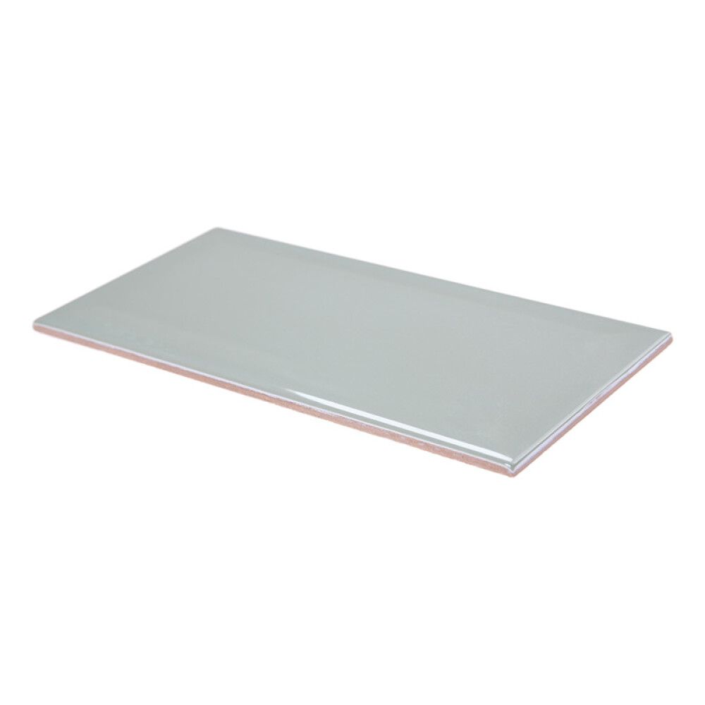 FLIS METRO BLANK SAGE M/FASEDE KANTER 10X20CM 0,8M²