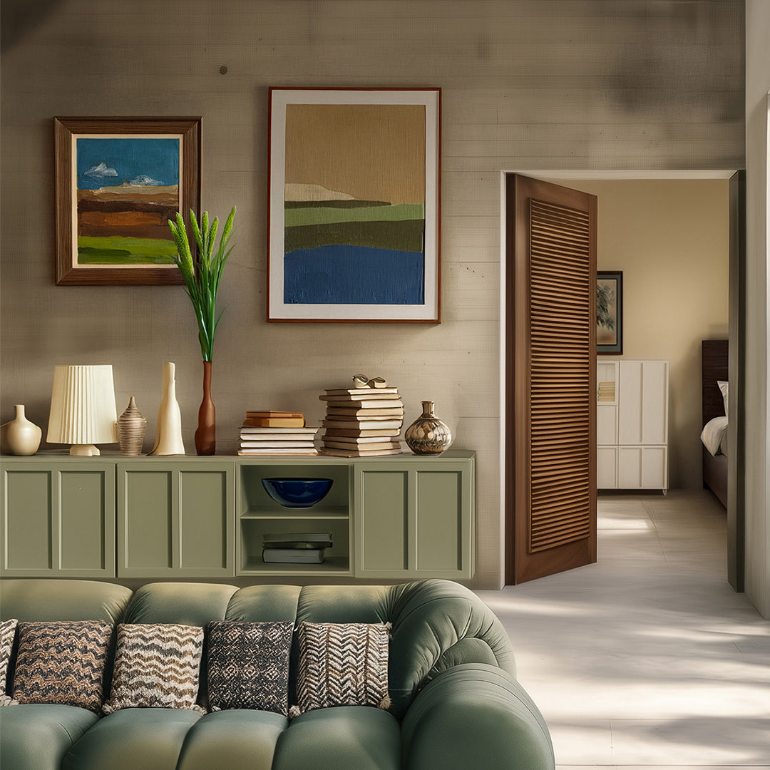 New Routz Calgary Tv-meubel B 160 cm - Olijfgroen