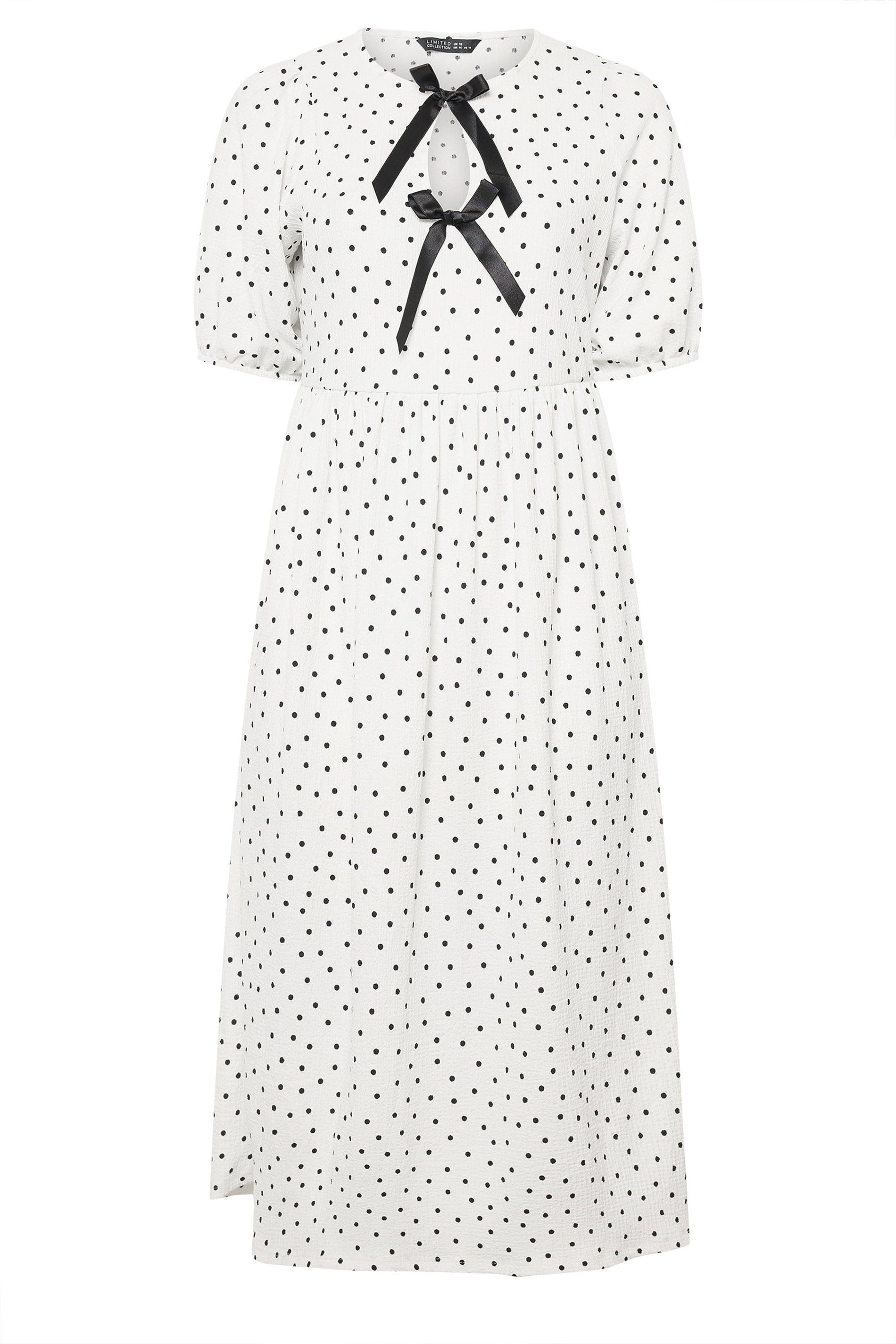 Yours Polka Dot Bow Dress