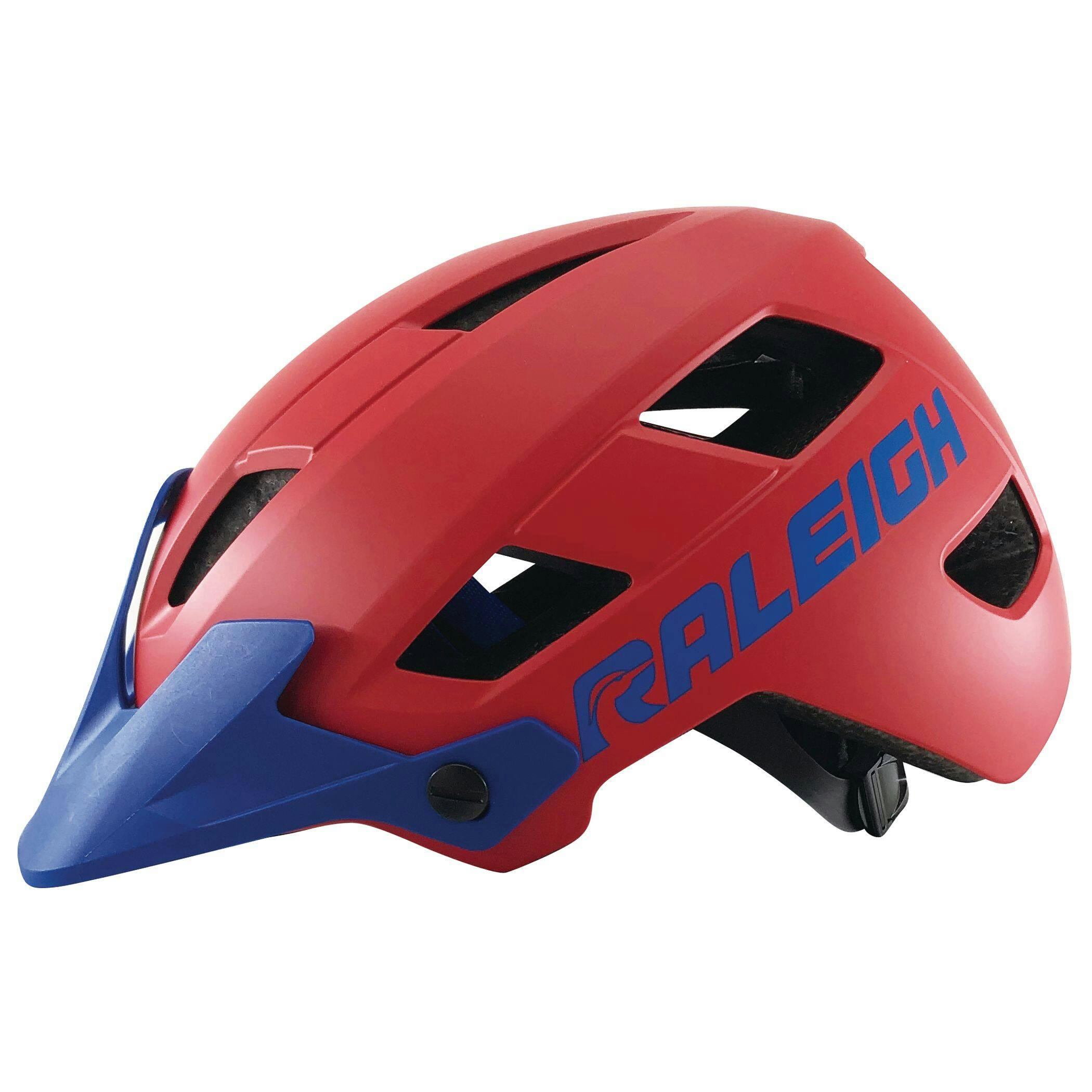 Raleigh Swerve Bike Helmet, Child, Red/Blue