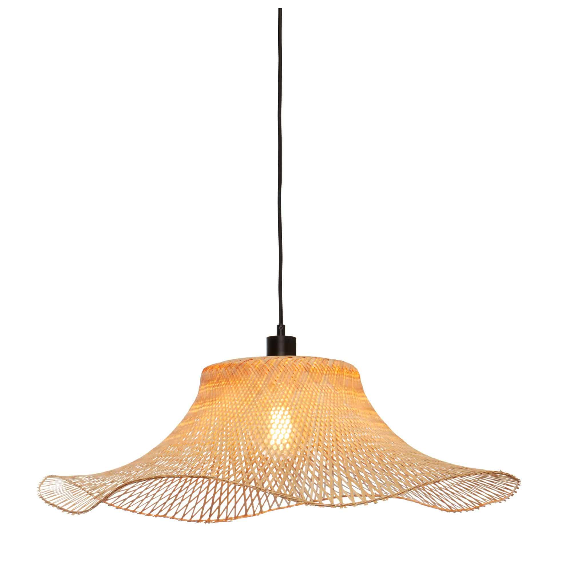 GOOD&MOJO hanglamp Ibiza - bruin - Ø30cm