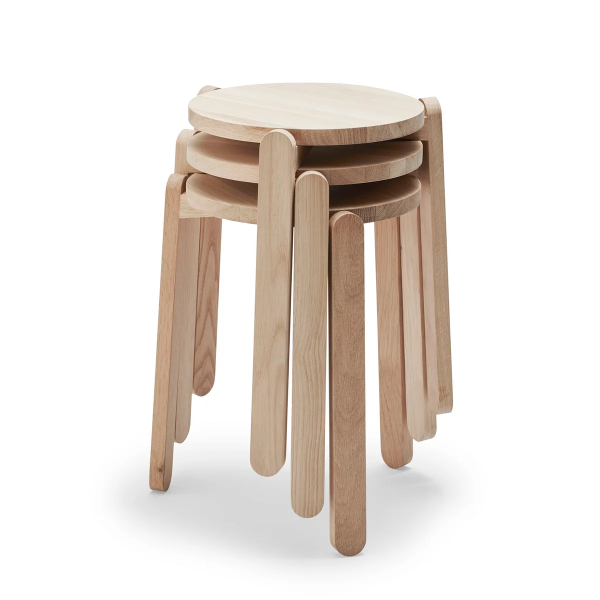 Fritz Hansen - Skagerak Nomad Hocker, eiche