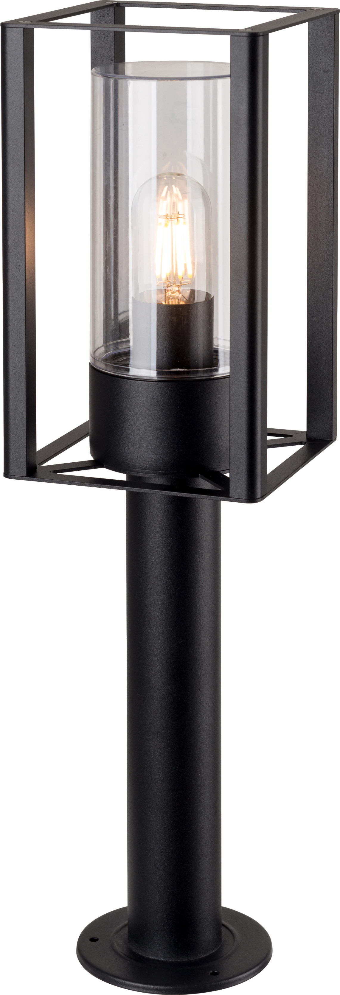 Lampa ogrodowa Germina słupek 50cm stojąca nowoczesna aluminiowa 1szt.