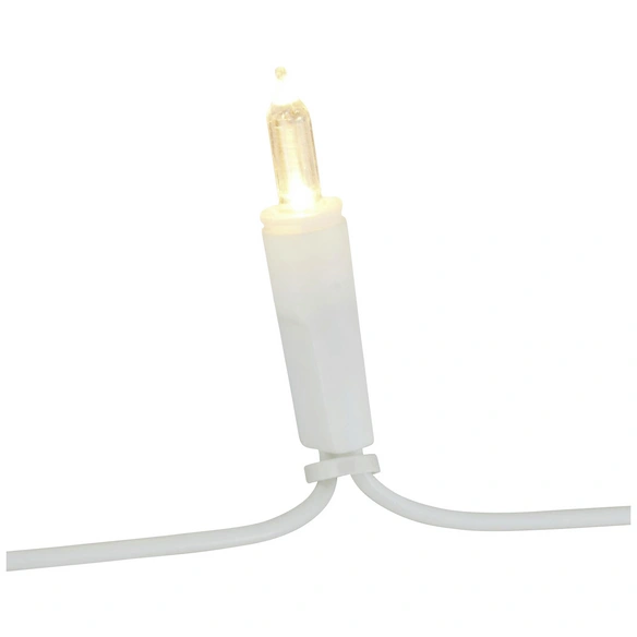 LED-Lichterkette, 4,35 m mit 20 LED, warmweiß