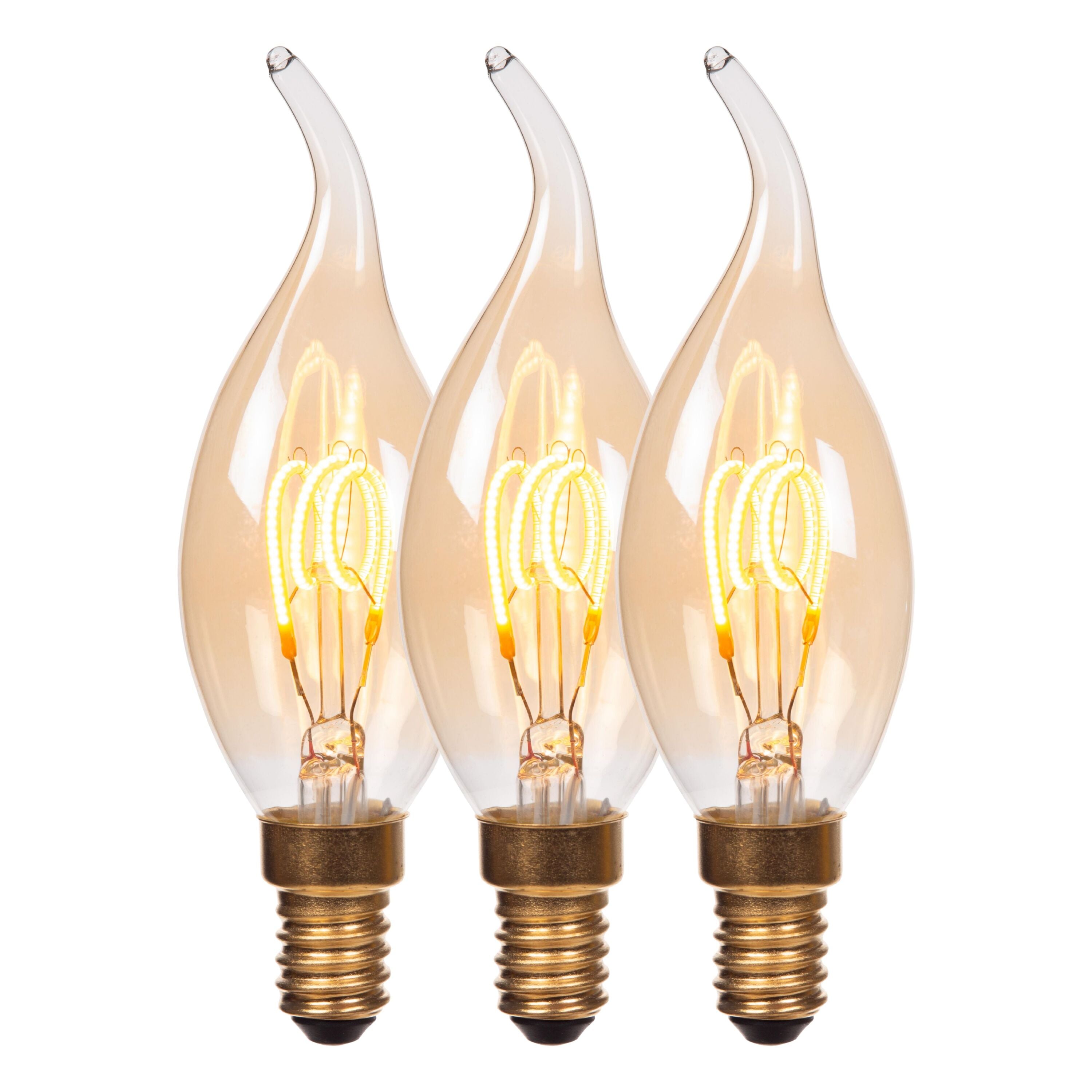Lucide CT35 Filament lamp - Amber (set van 3)