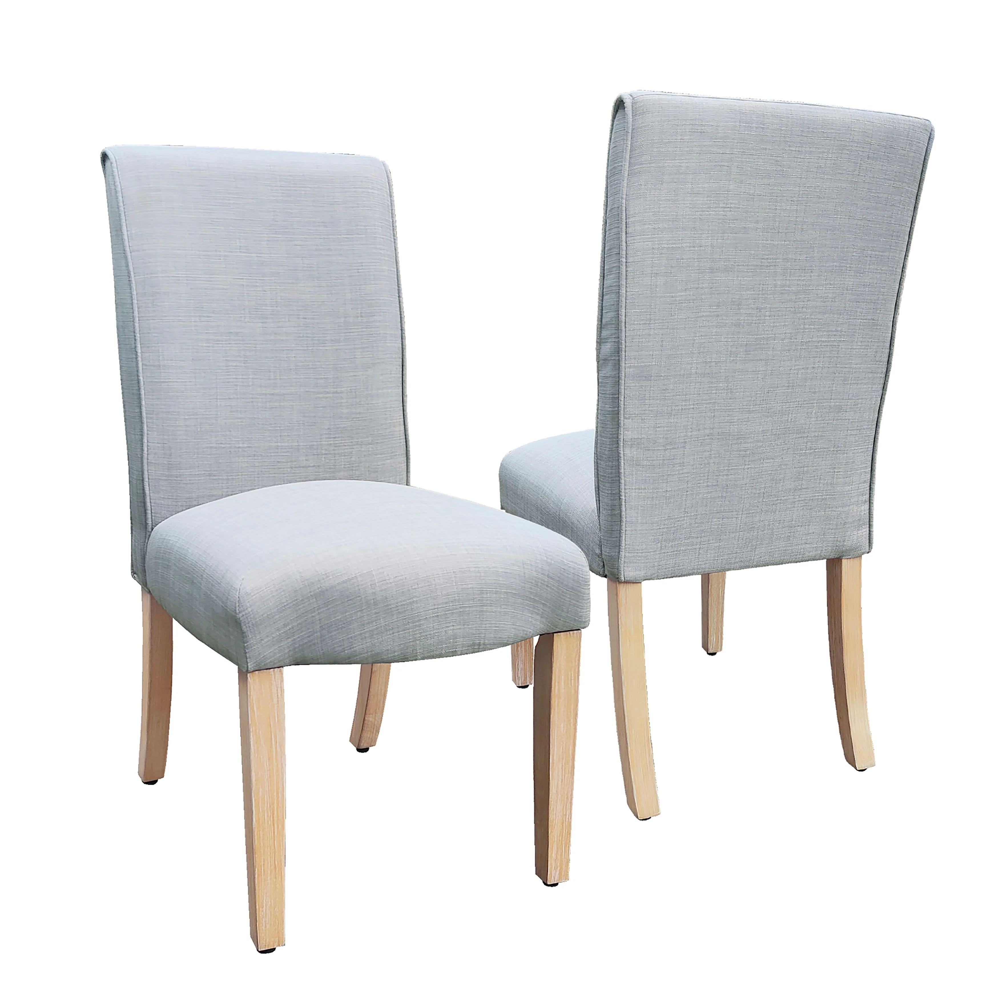 HomePop Scalloped Detail Dining Chair - Set of 2