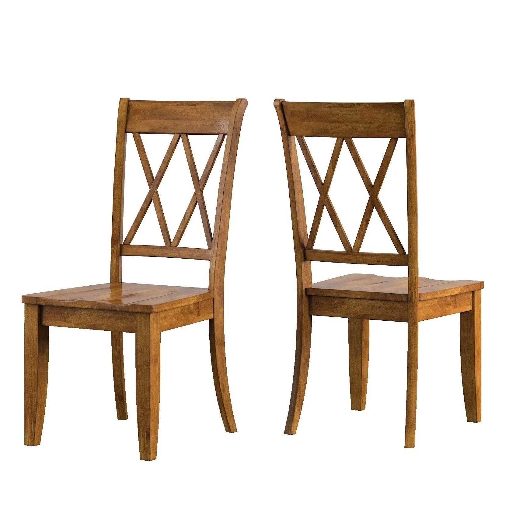 Eleanor X Back Wood Dining Chair (Set of 2) by iNSPIRE Q Classic