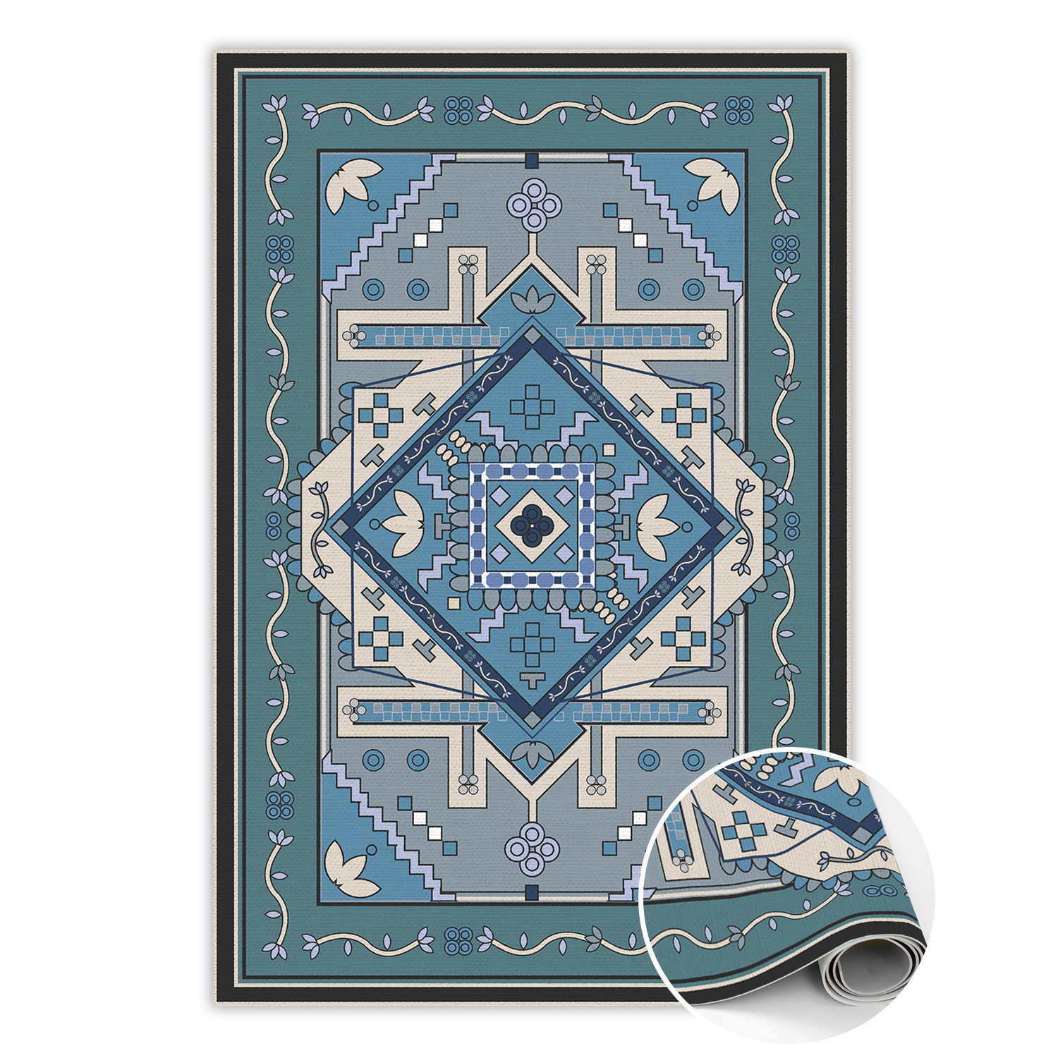 Dywan winylowy do domu Arabska geometria 140 x 210 cm