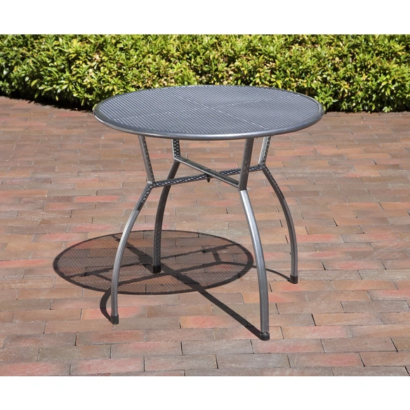 Tisch »Toulouse«, Ø: 80 cm, Gestell aus Stahl, eisengrau