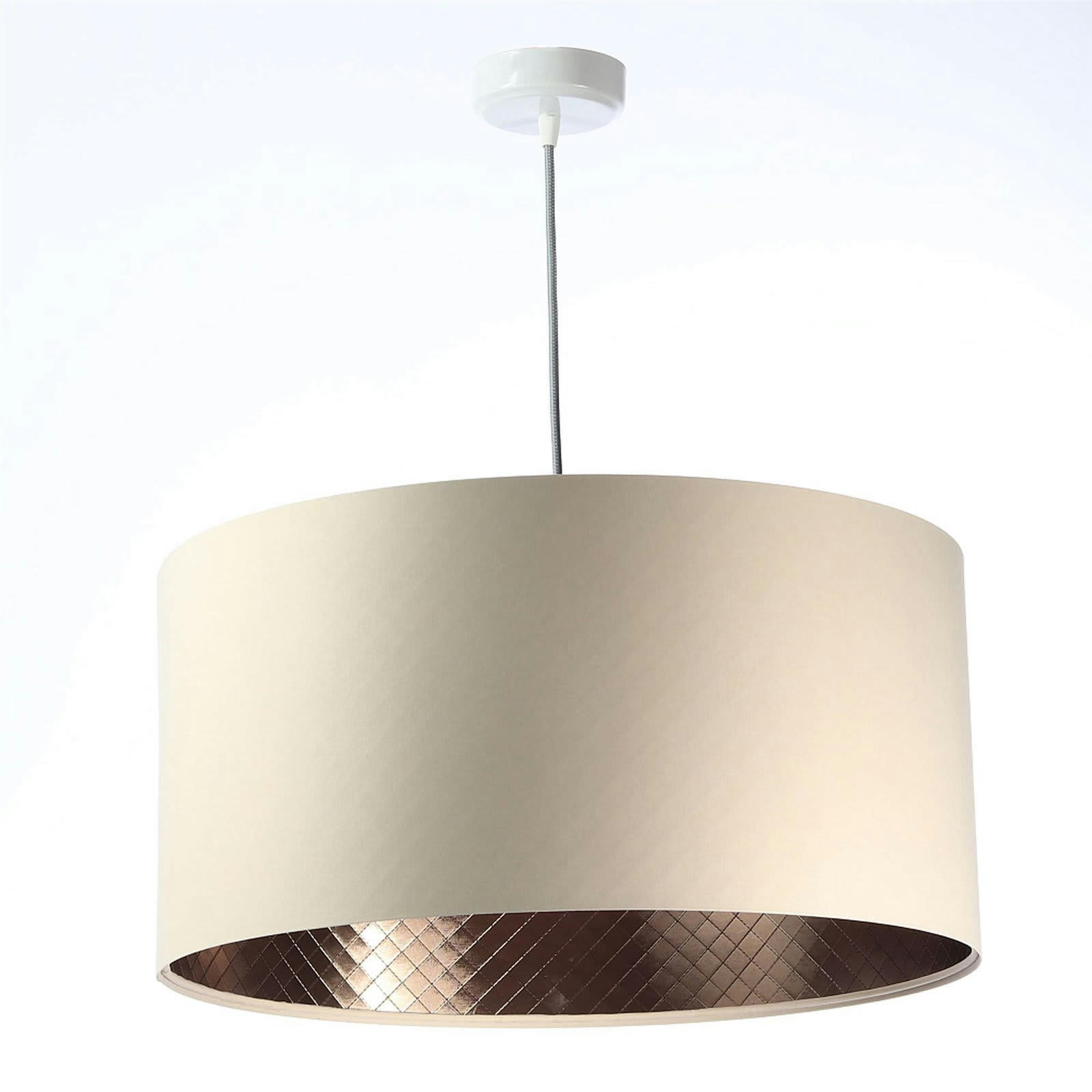 GLAM - Suspension Tissu Beige
