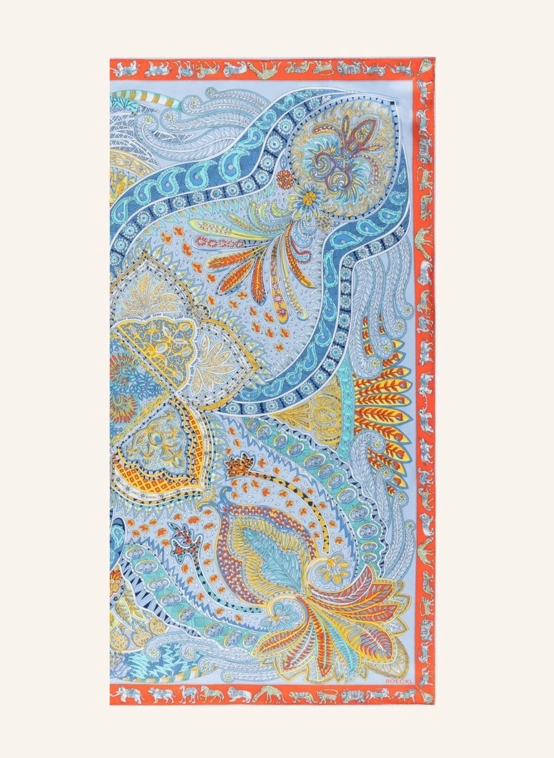 ROECKL Seidentuch VIBRANT PAISLEY
