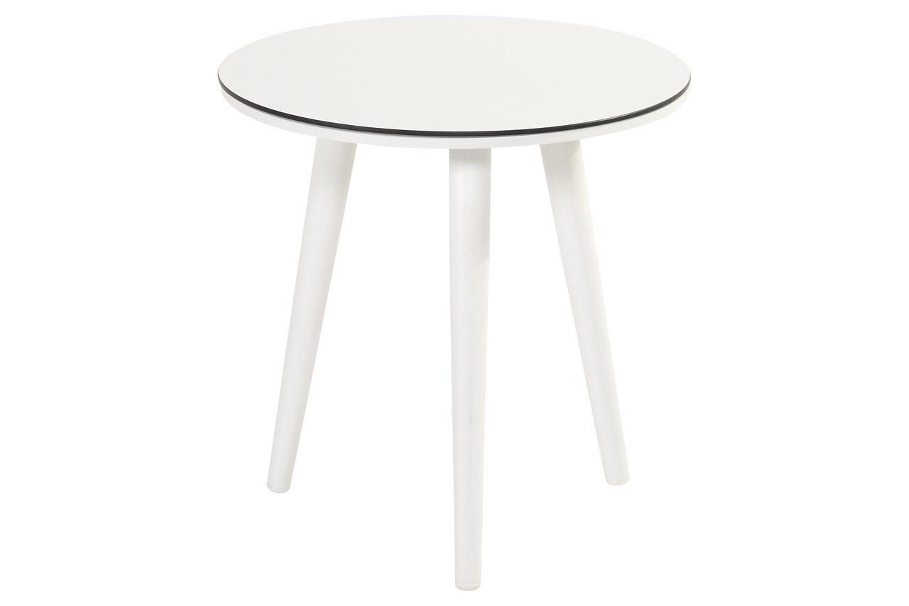Hartman Bijzettafel Sophie Studio - Wit Aluminium - 45x45x45cm