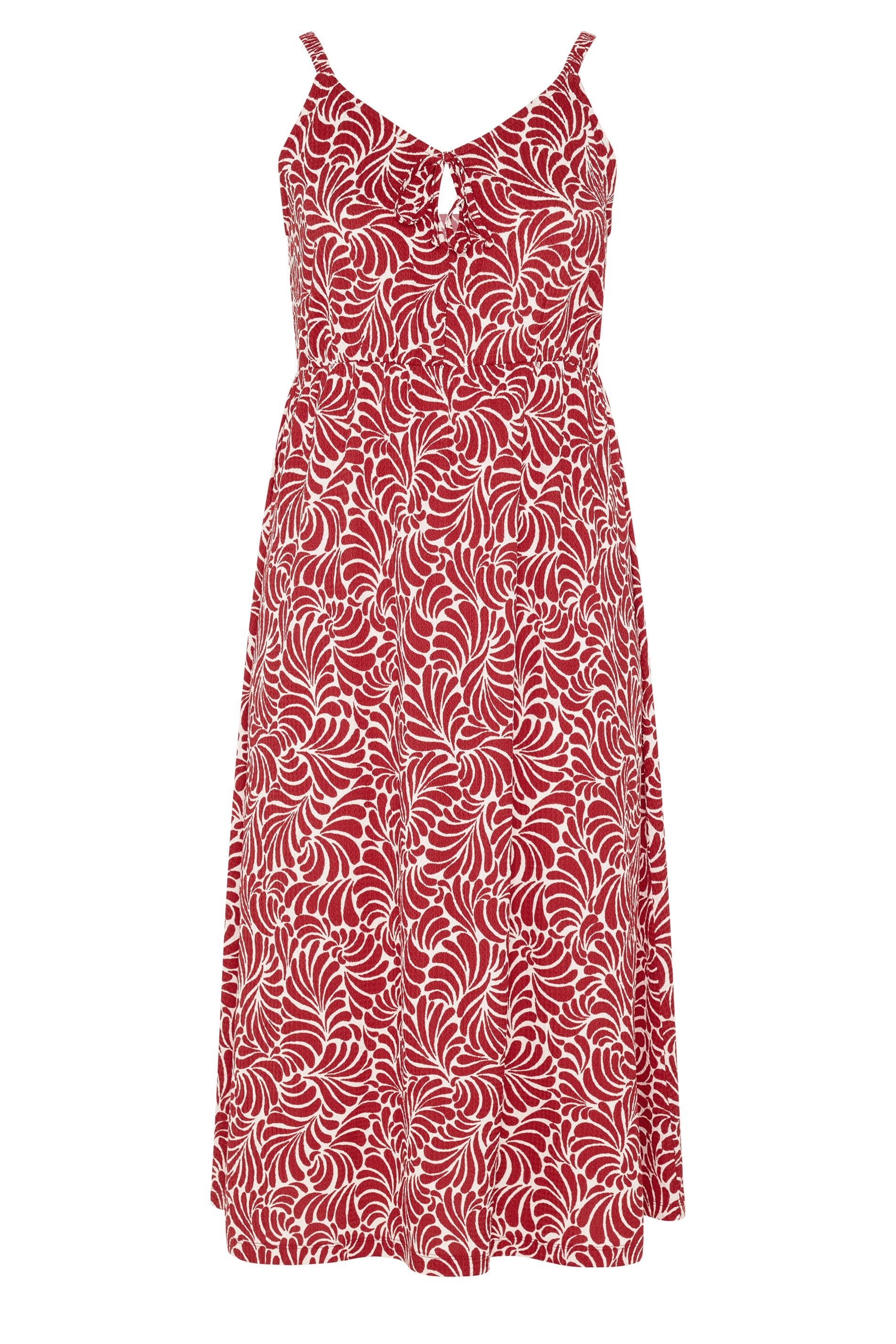 Yours Swirl Keyhole Midi Dress