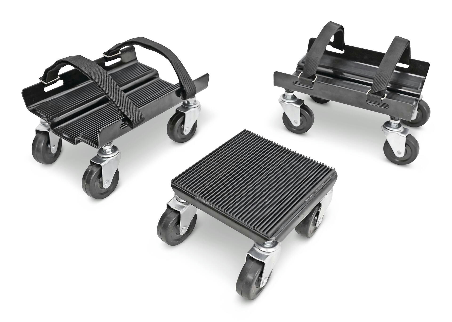 Heavy-Duty Steel Snowmobile Dolly Set, 3-pc, 1,200-lb