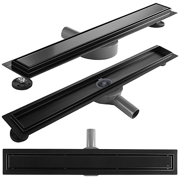 Drain Linéaire Rea Neox Pro 80 Black