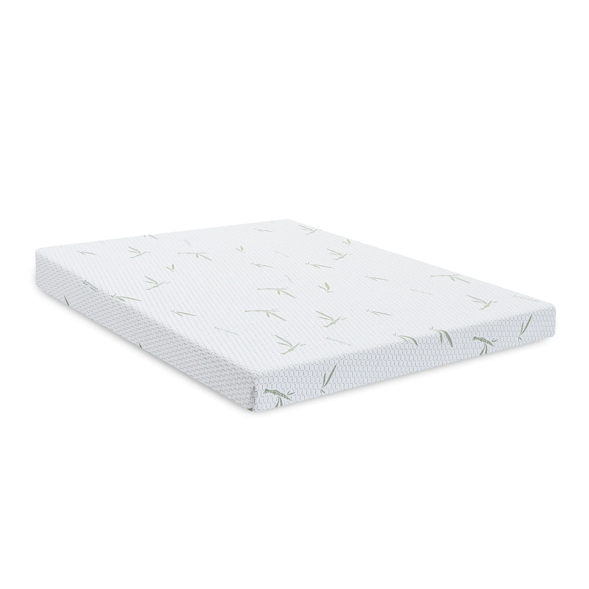 10-Inch Dual Layer Memory Foam Mattress with Bamboo Infused Cover