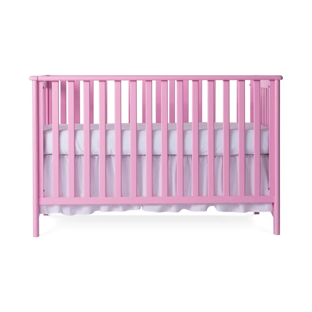 Child Craft Pink London 3-in-1 Stationary Crib