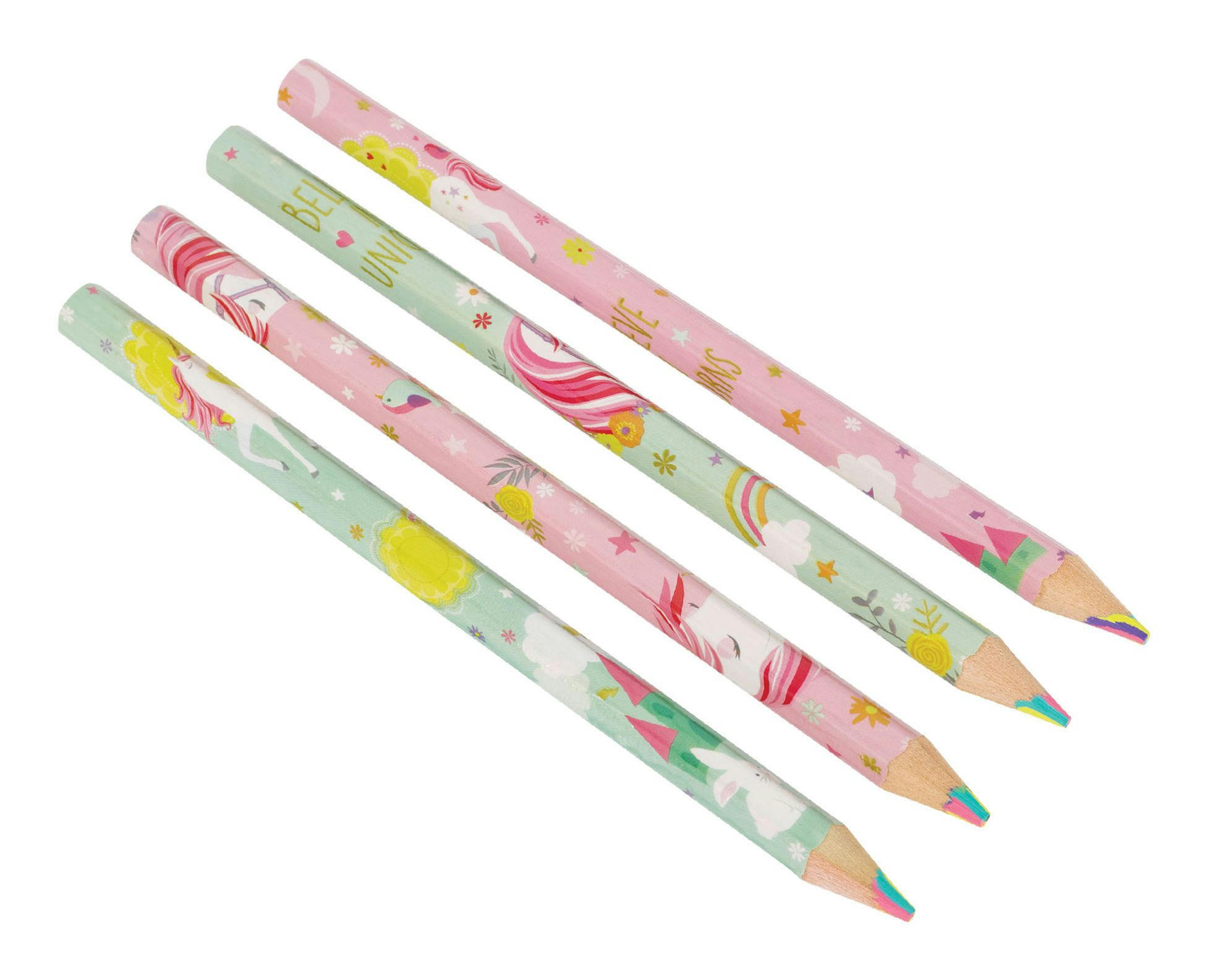 Magical Unicorn Multicolour Pencils, 8-pk