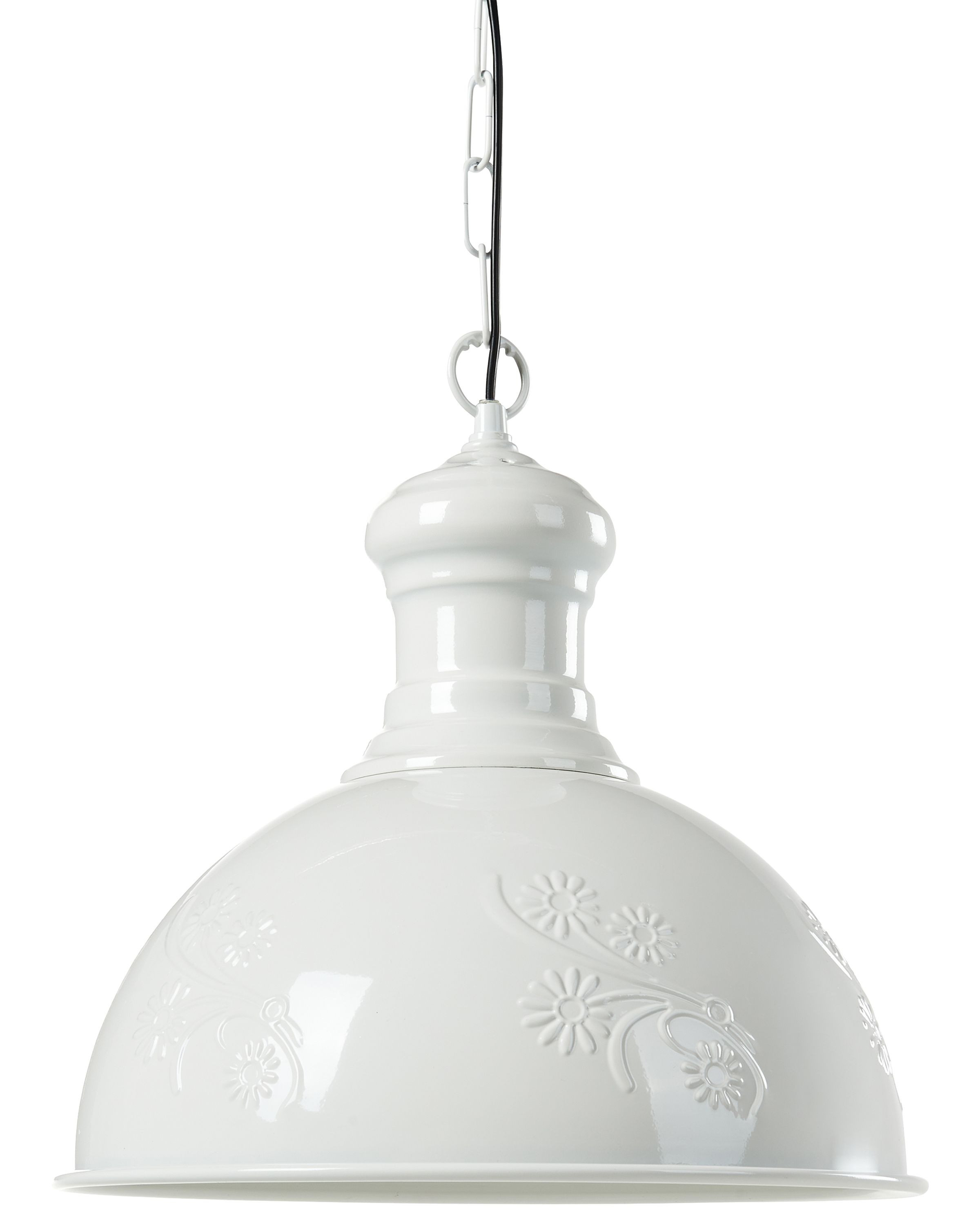 Lampa sufitowa wisząca 32 cm metal beżowa