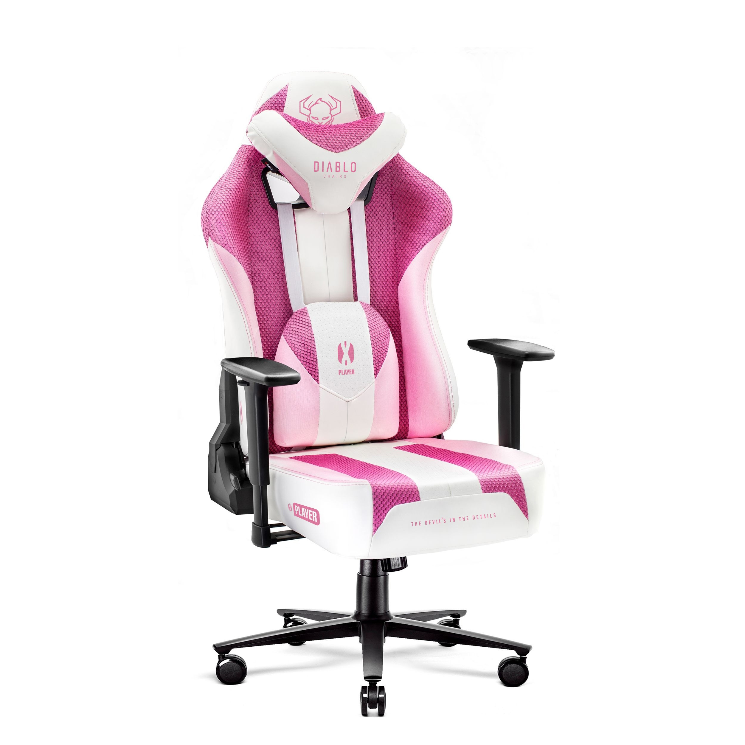 Fotel Gamingowy biurowy materiałowy Diablo Chairs X-Player 2.0 Normal