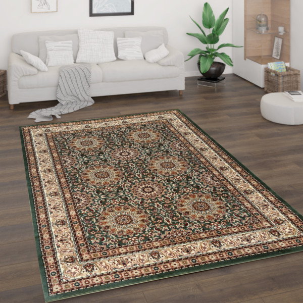 Dywan Oriental 00.05 klasyk do salonu pokoju zielony 160x220