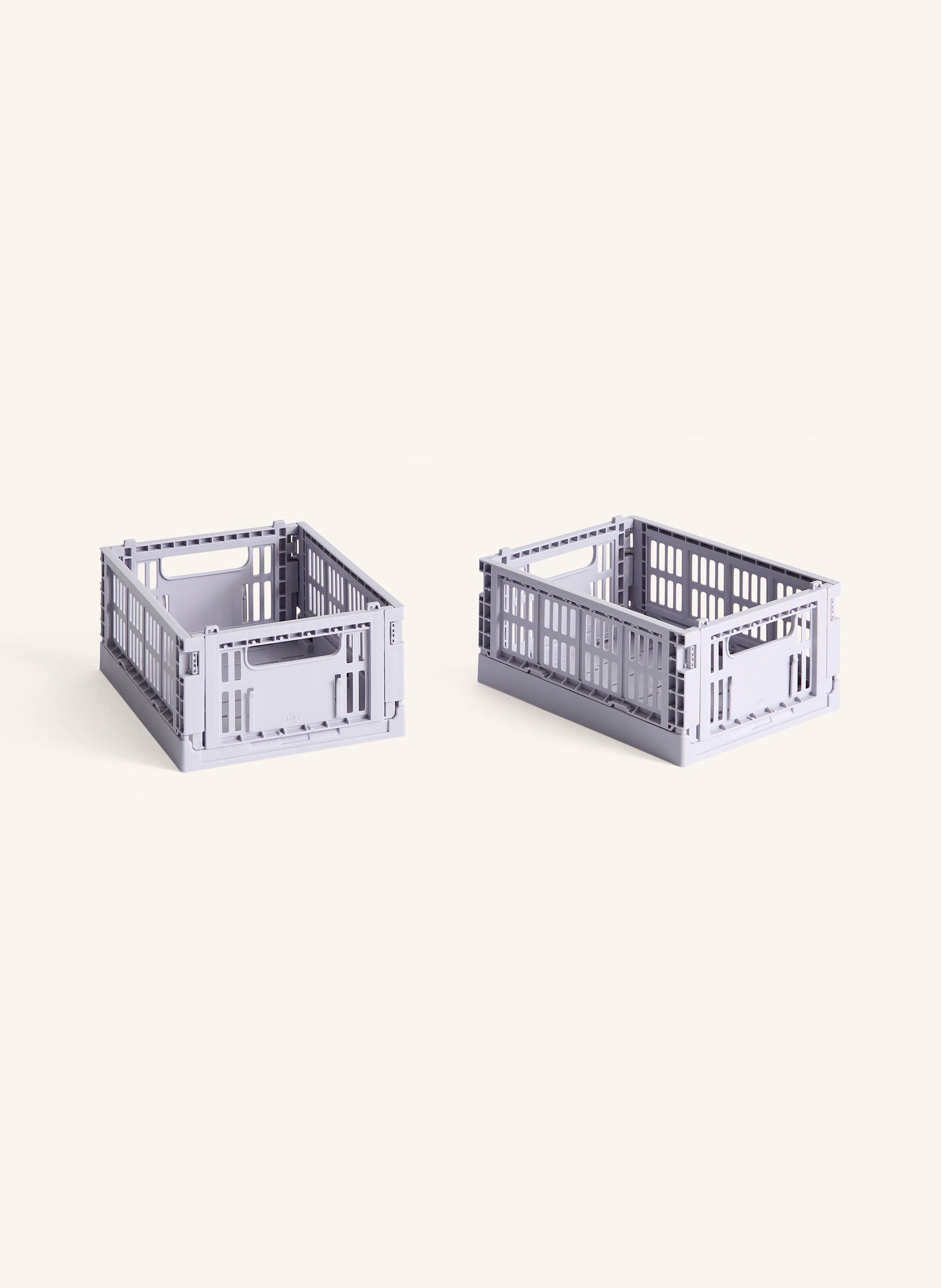 HAY 2er-Set Klappboxen COLOUR CRATE MINI