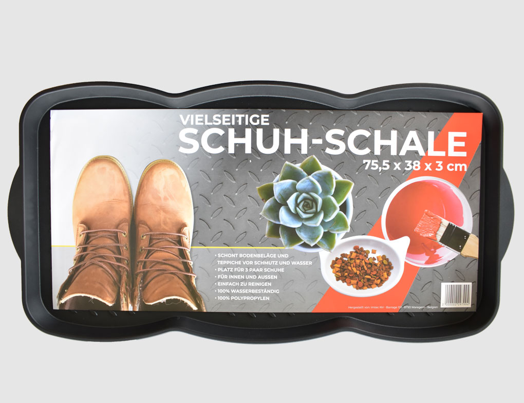 Schuhablage schwarz