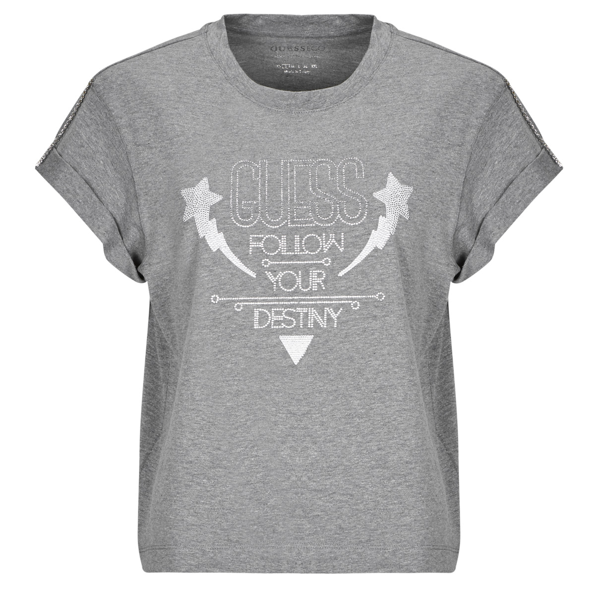 Guess - SLEEVES STRASS - Grey