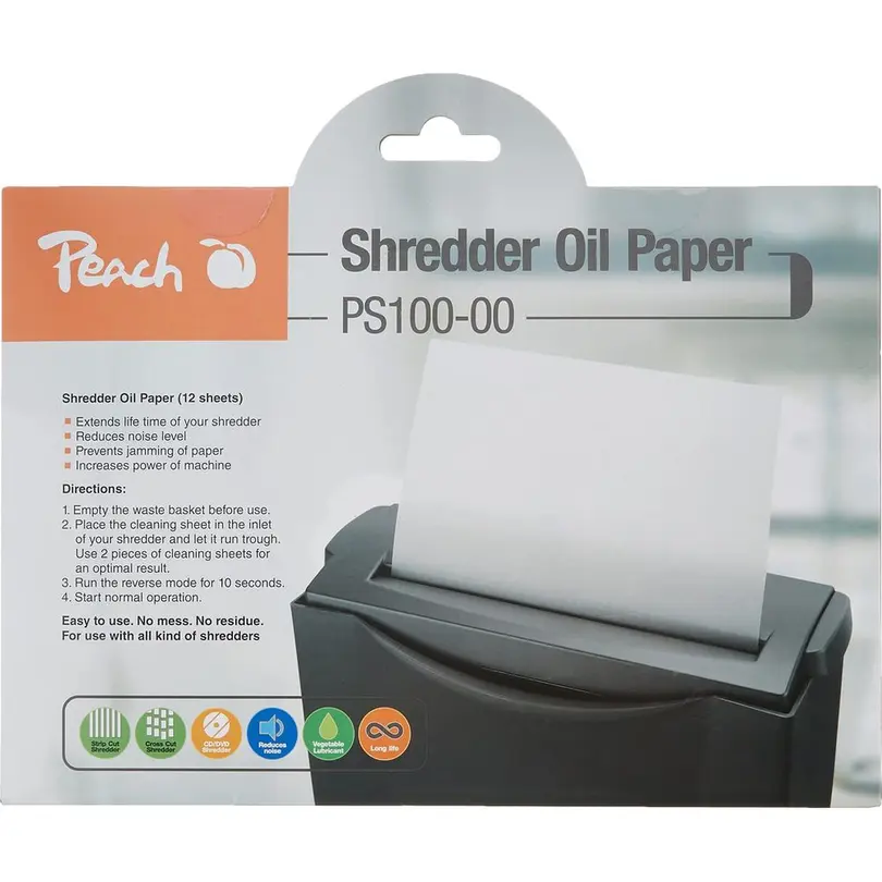 Büro-Notizblätter 12er-Set Peach