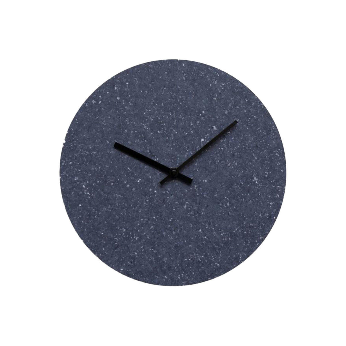- Horloge murale en fibres textiles bleu D28cm