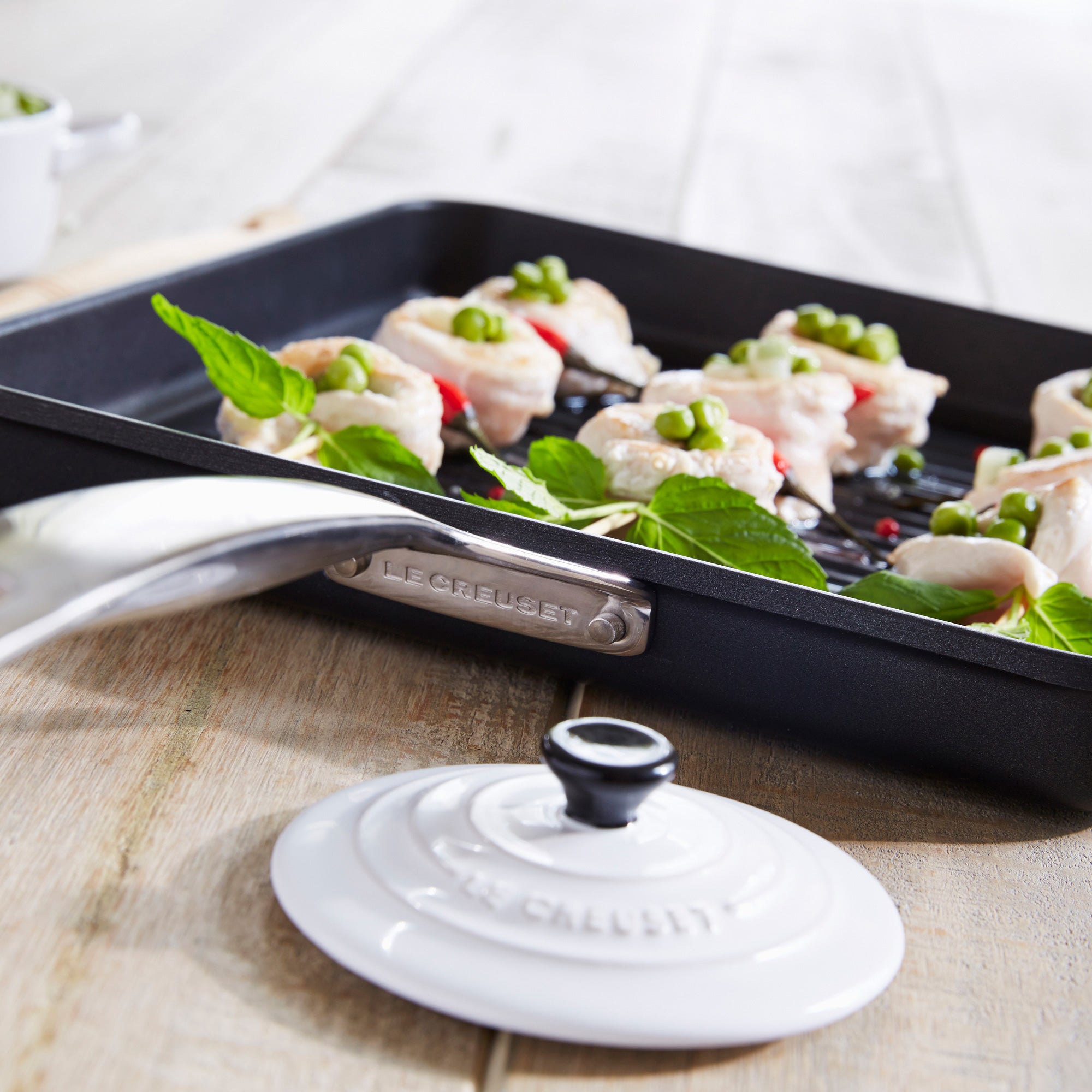 Le Creuset Les Forgées Grillpan 28 x 28 cm