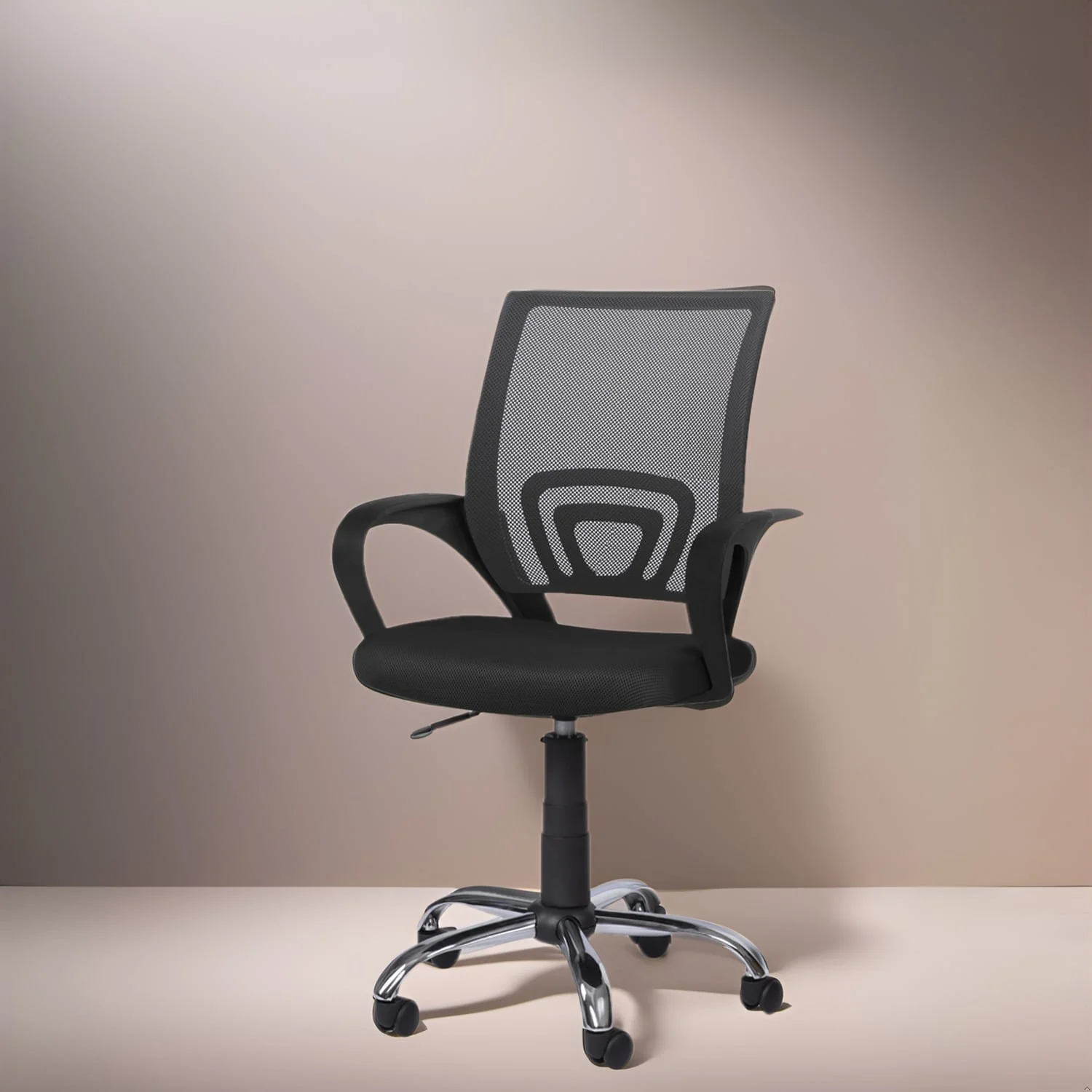 Ergonomic Breathable Mesh Office Chair – Adjustable Design with Lumbar Support and Enhanced Mobility with 360° Swivel Wheels