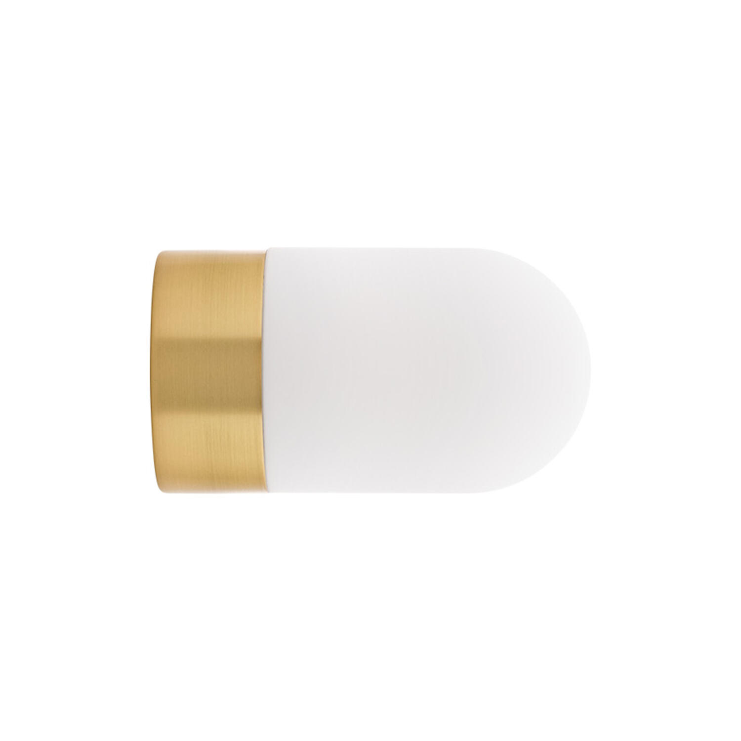 Vox Wall Lamp, brass/opal