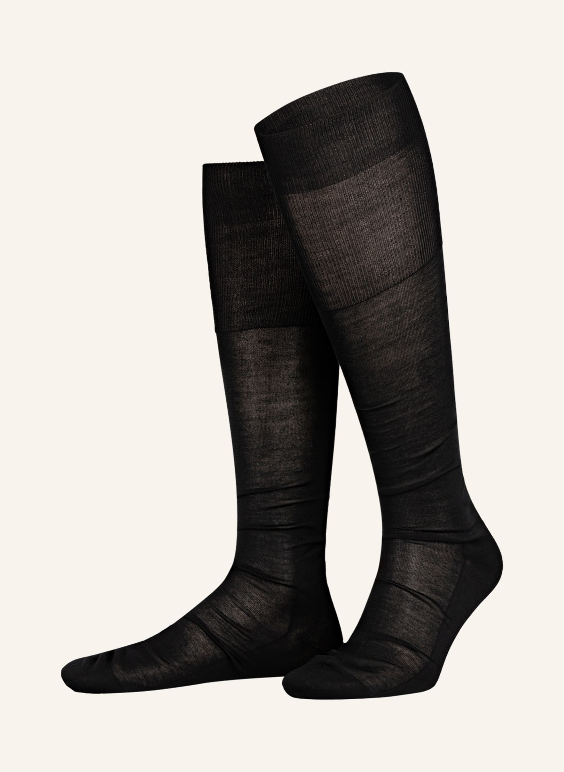 FALKE Kniestrümpfe LUXURY NO. 4 aus Seide
