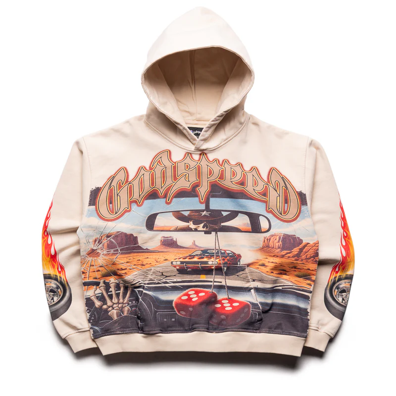 Godspeed New York On The Run II Hoodie - Bone