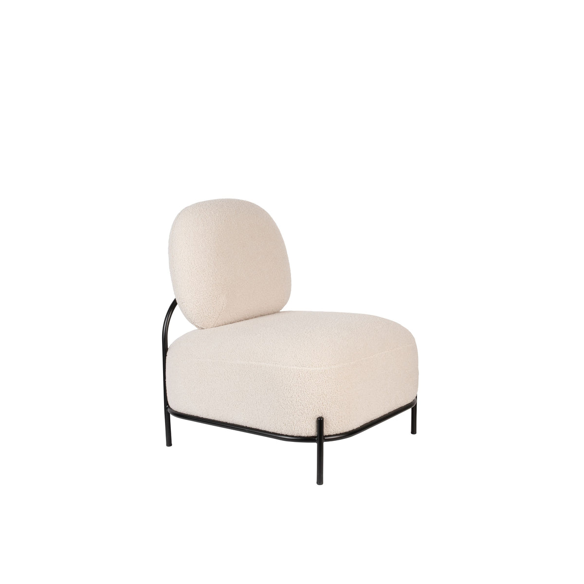 Housecraft Living Polly Fauteuil Teddy Ivoor