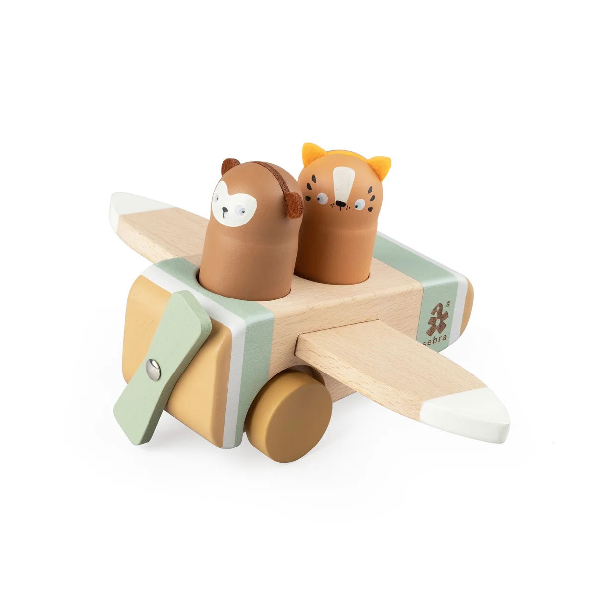 Sebra - Flugzeug aus Holz, Wildlife