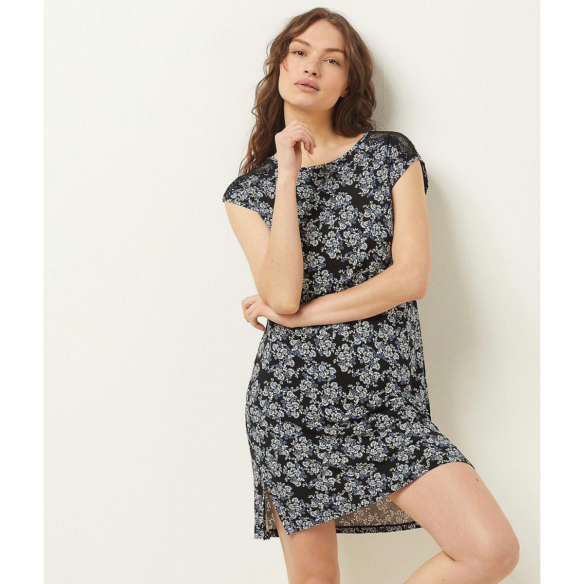 Big T viscose Lovely imprimé Vick