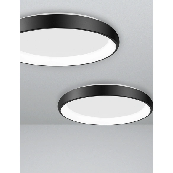 Deckenleuchte »Albi «, LED, 50 W, Höhe: 8,5 cm, schwarz