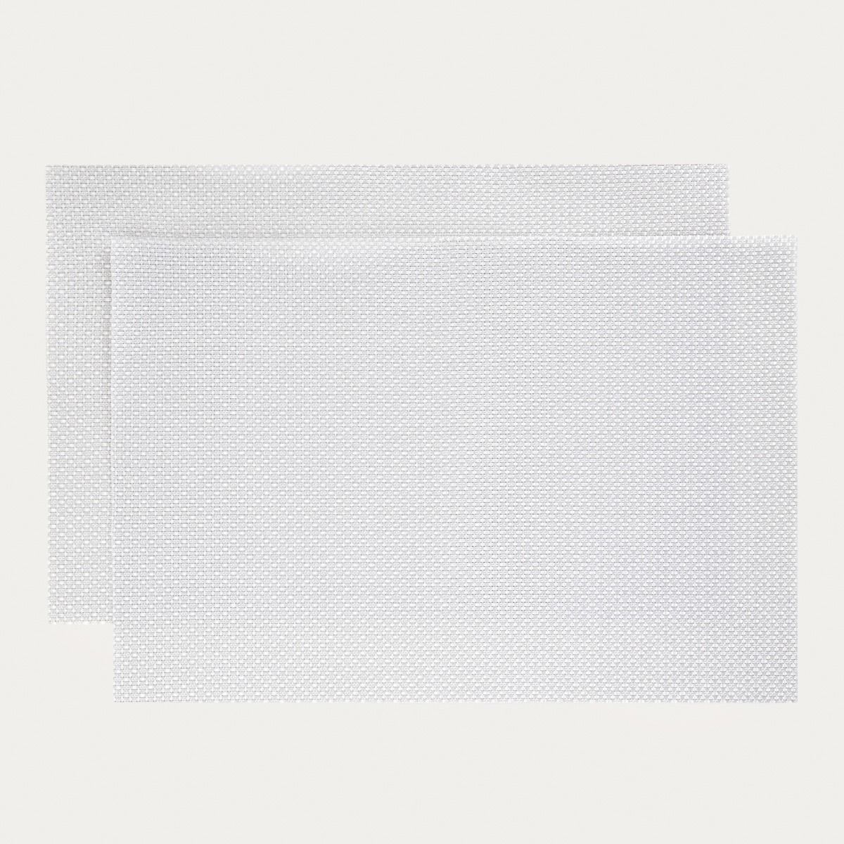 Maty stołowe GLAMO srebrne, zestaw 2 szt. 30x45 cm